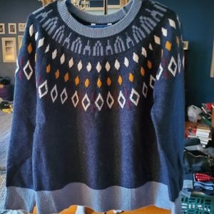 Time true crew neck winter sweater size L